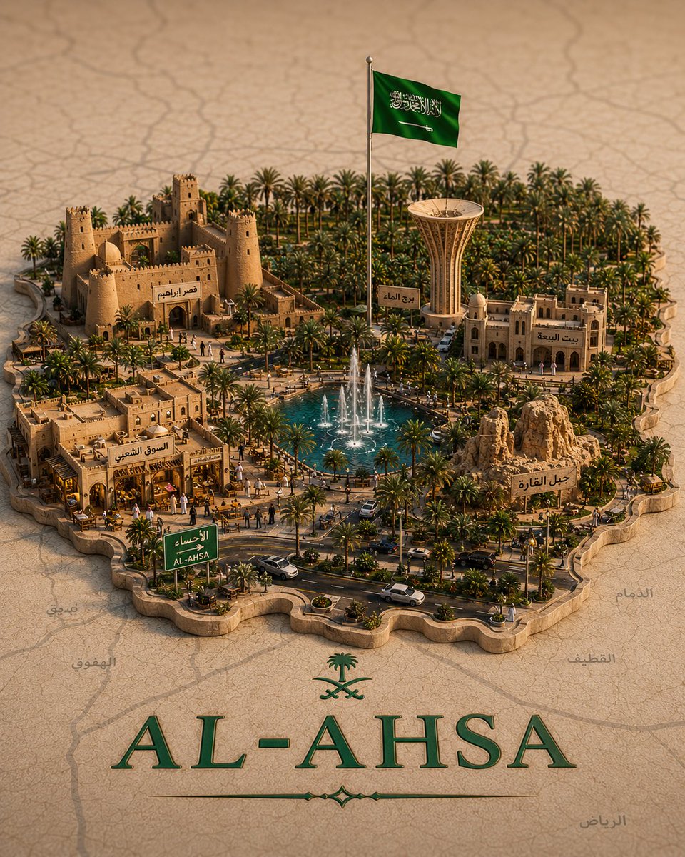 3D Diorama City Map With Miniature Skyline — AI result, variation 4 of 4