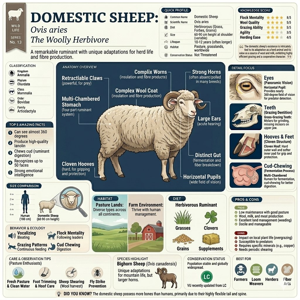 Animal Fact Sheet Infographic Layout Prompt — AI result, variation 2 of 4