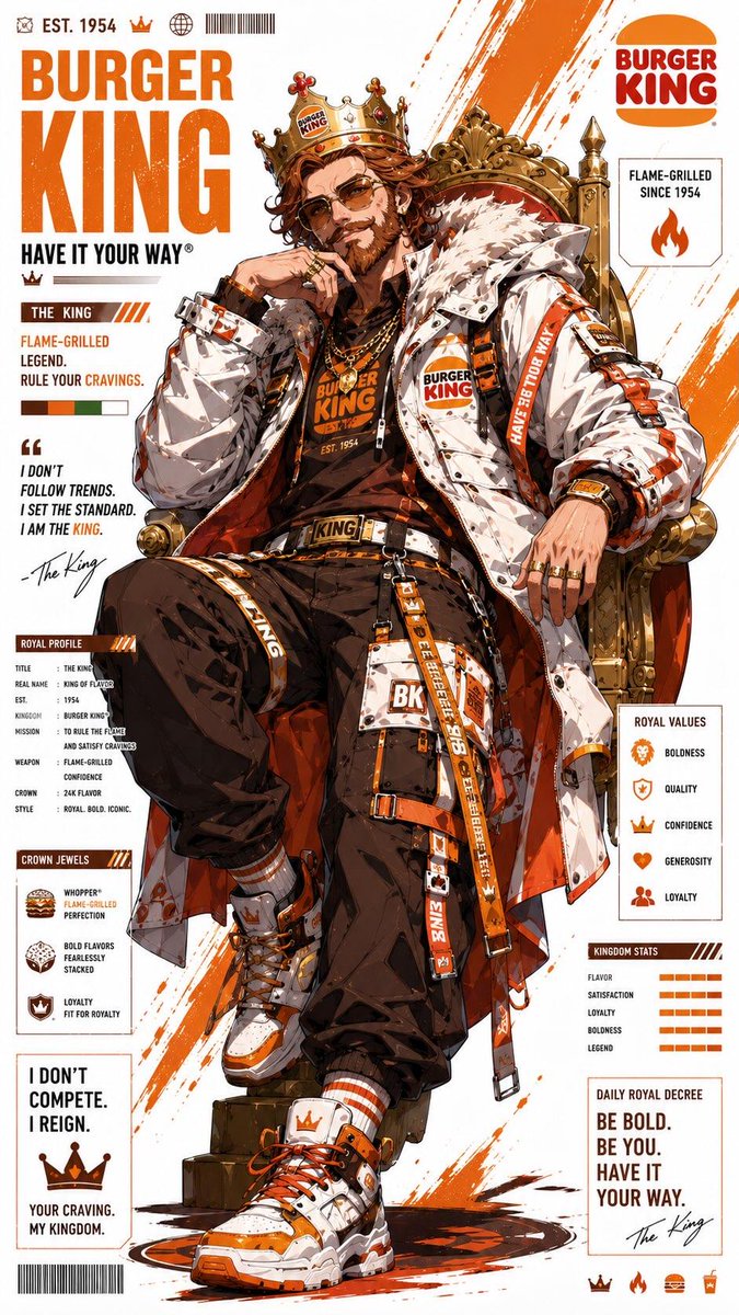 Anime Brand Mascot Techwear Character Poster — AI result, variation 4 of 4
