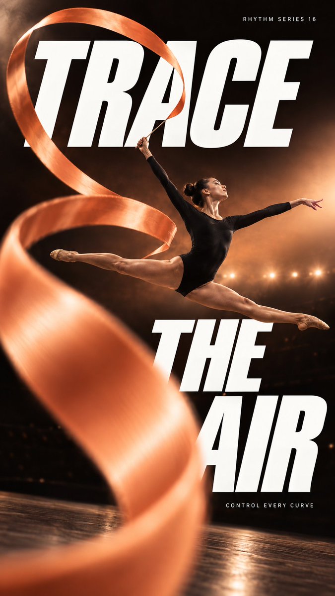 Athlete Action Sports Campaign Poster Set — AI result, variation 4 of 4