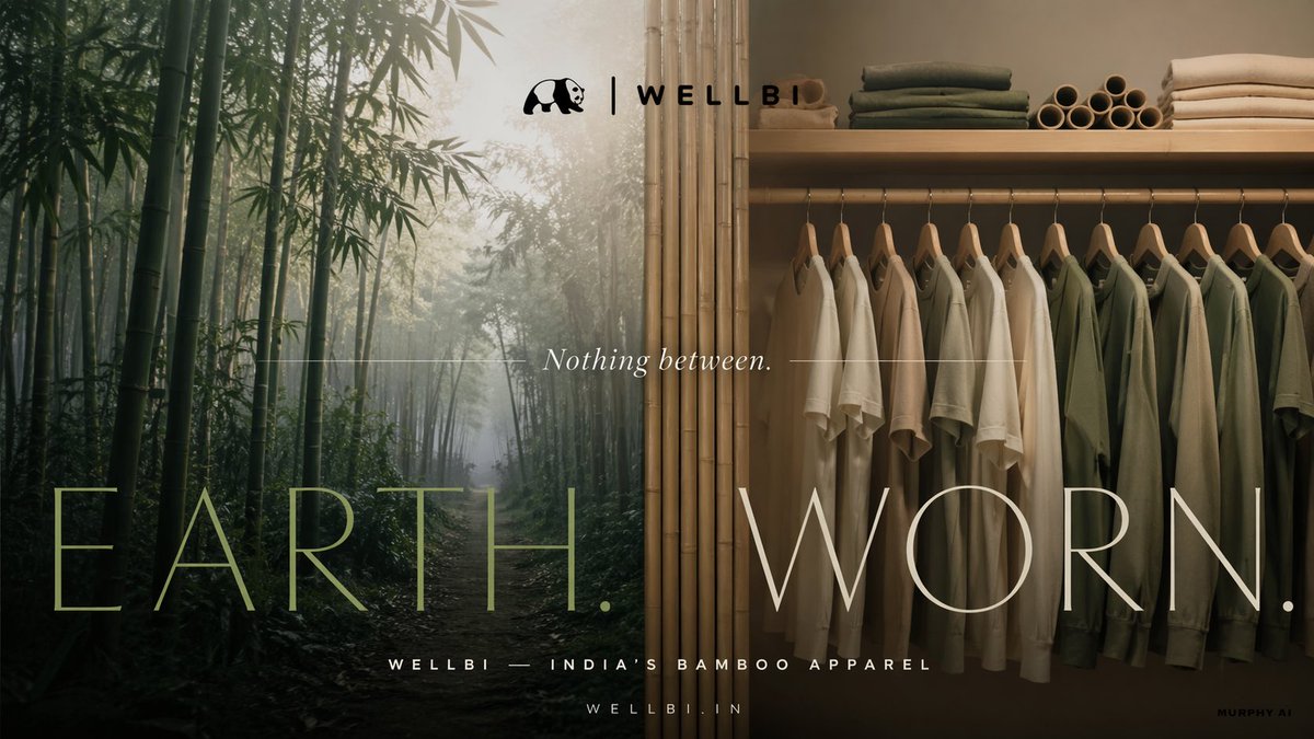 Bamboo Forest Fashion Campaign Poster in Cinematic Style — AI result, variation 2 of 4