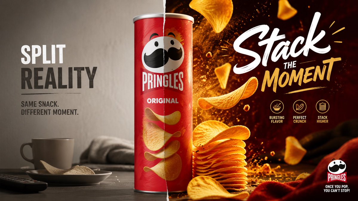 Before and After Product Poster Ad — AI result, variation 2 of 4