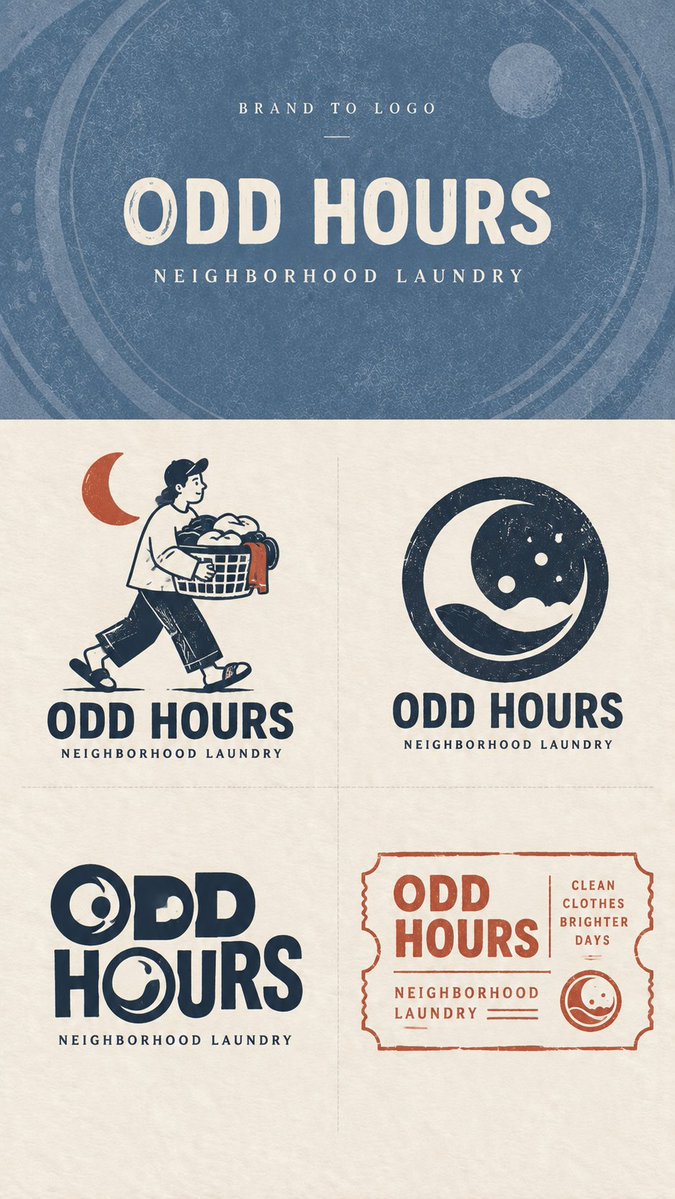 Brand Logo Exploration Sheet for Independent Shops — AI result, variation 4 of 4