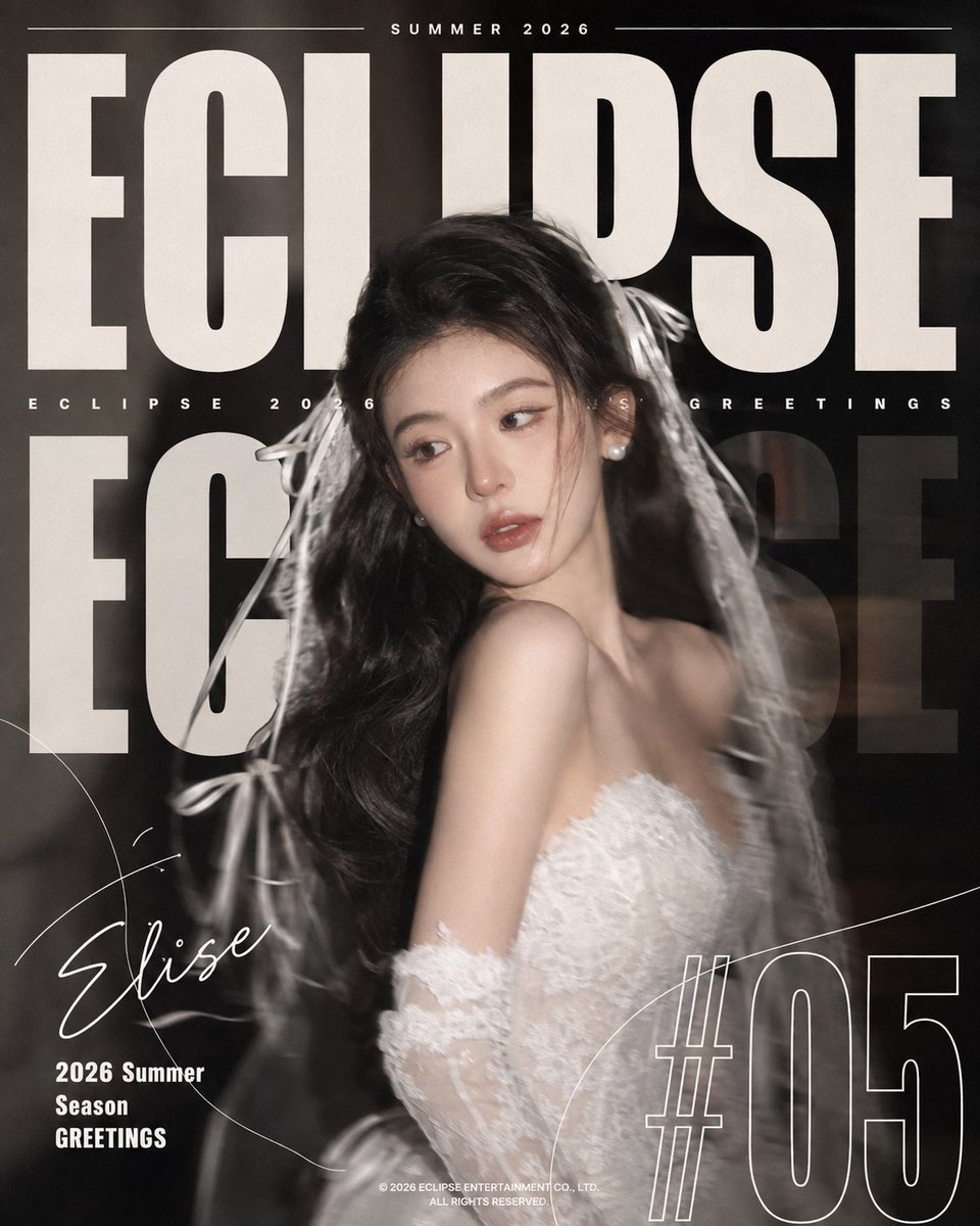 Bridal Veil Magazine Portrait With Giant Typography — AI result, variation 3 of 4