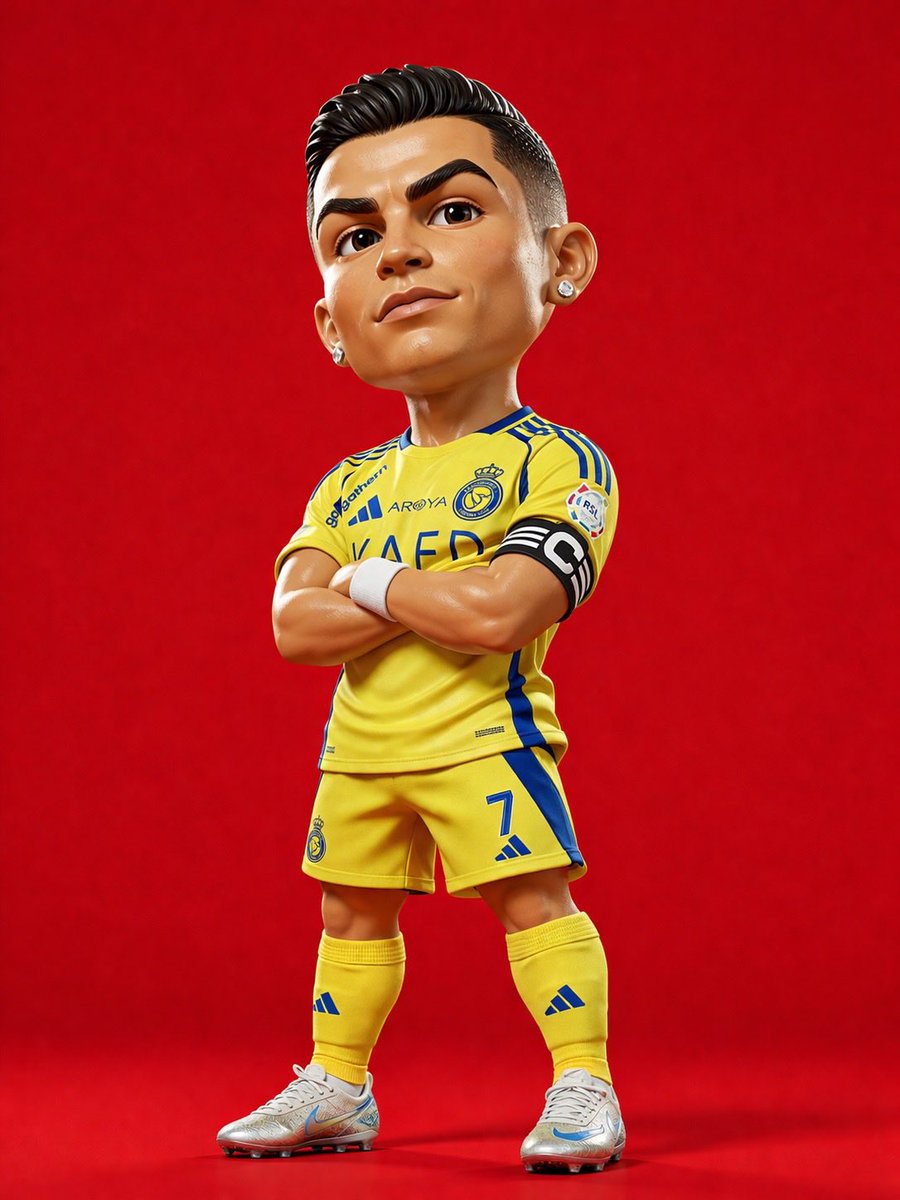 Cartoon Soccer Player in 3D Pixar Style — AI result, variation 2 of 4