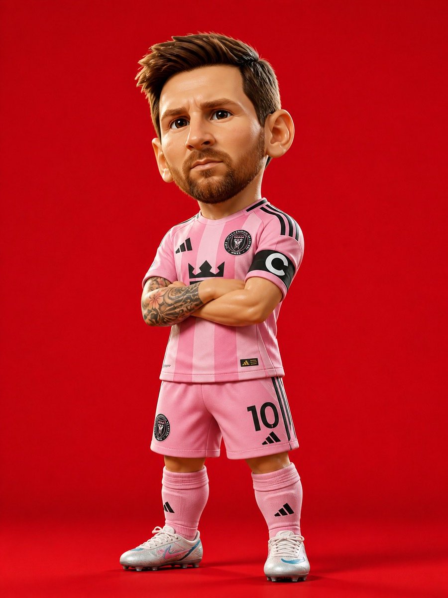 Cartoon Soccer Player in 3D Pixar Style — AI result, variation 4 of 4