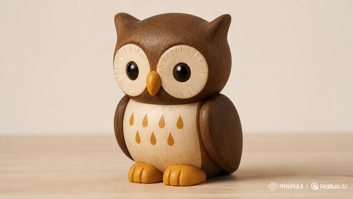 Carved Wood Toy Figurine Render — AI result, variation 4 of 4