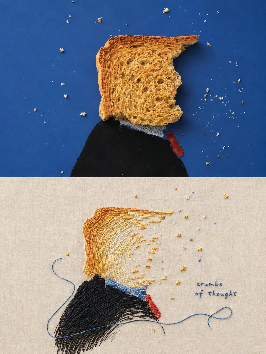 Chinese Embroidery Split Poster With Silk-Thread Reimagining — AI result, variation 3 of 3