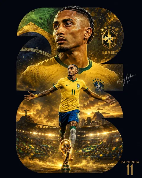 Cinematic World Cup 2026 Poster in a Giant 26 Frame