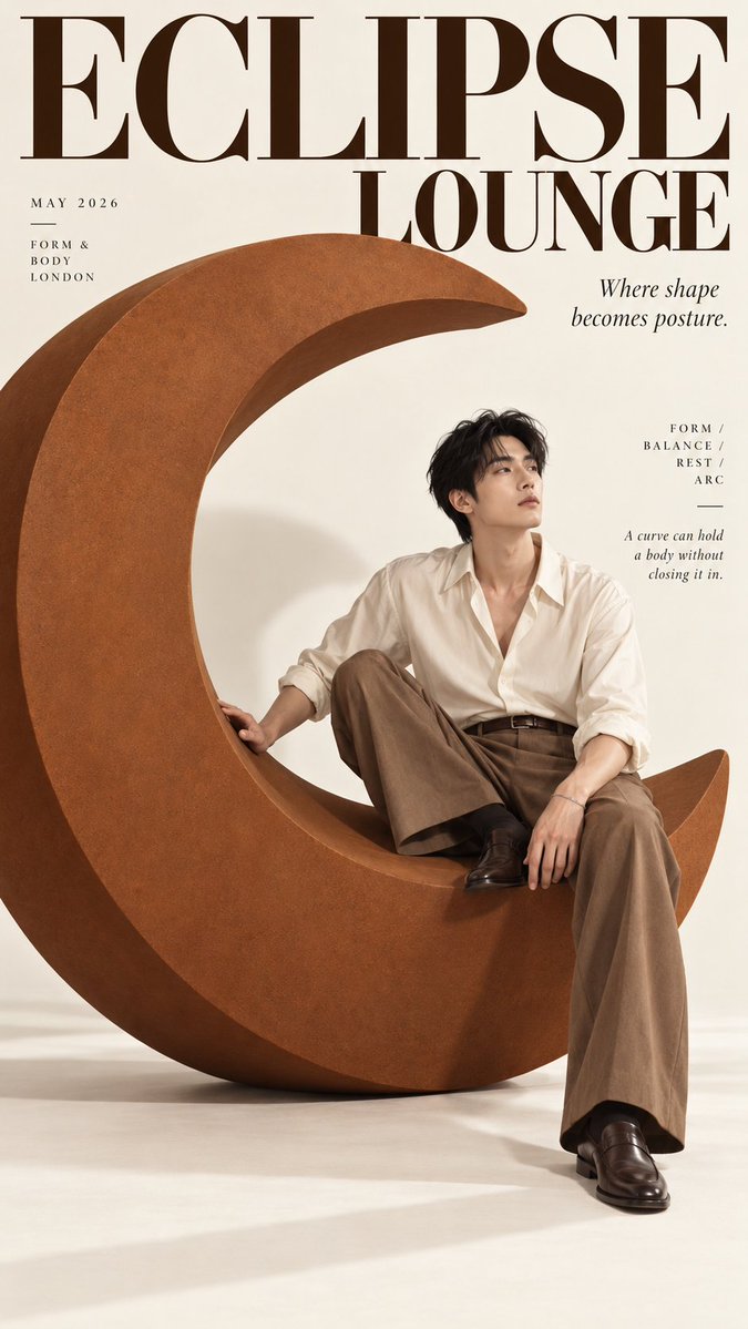 Circular Couture Editorial Poster Series for Fashion Covers — AI result, variation 4 of 4