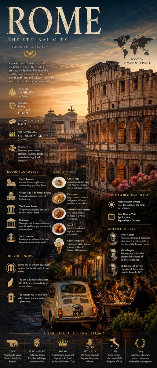 City Skyline Editorial Infographic Poster Prompt — AI result, variation 3 of 4