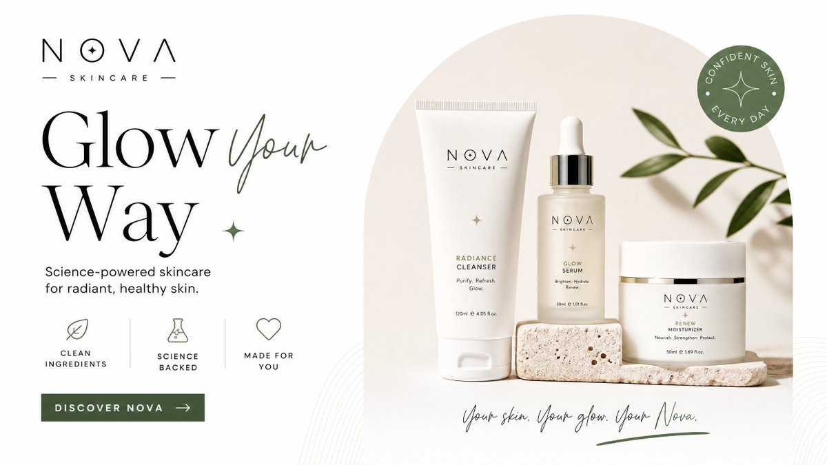 Clean Brand Social Post Layout on White — AI result, variation 4 of 4
