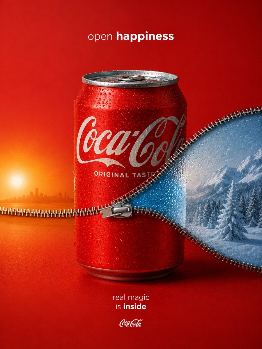Conceptual Drink Ad With Product Metaphor — AI result, variation 4 of 4