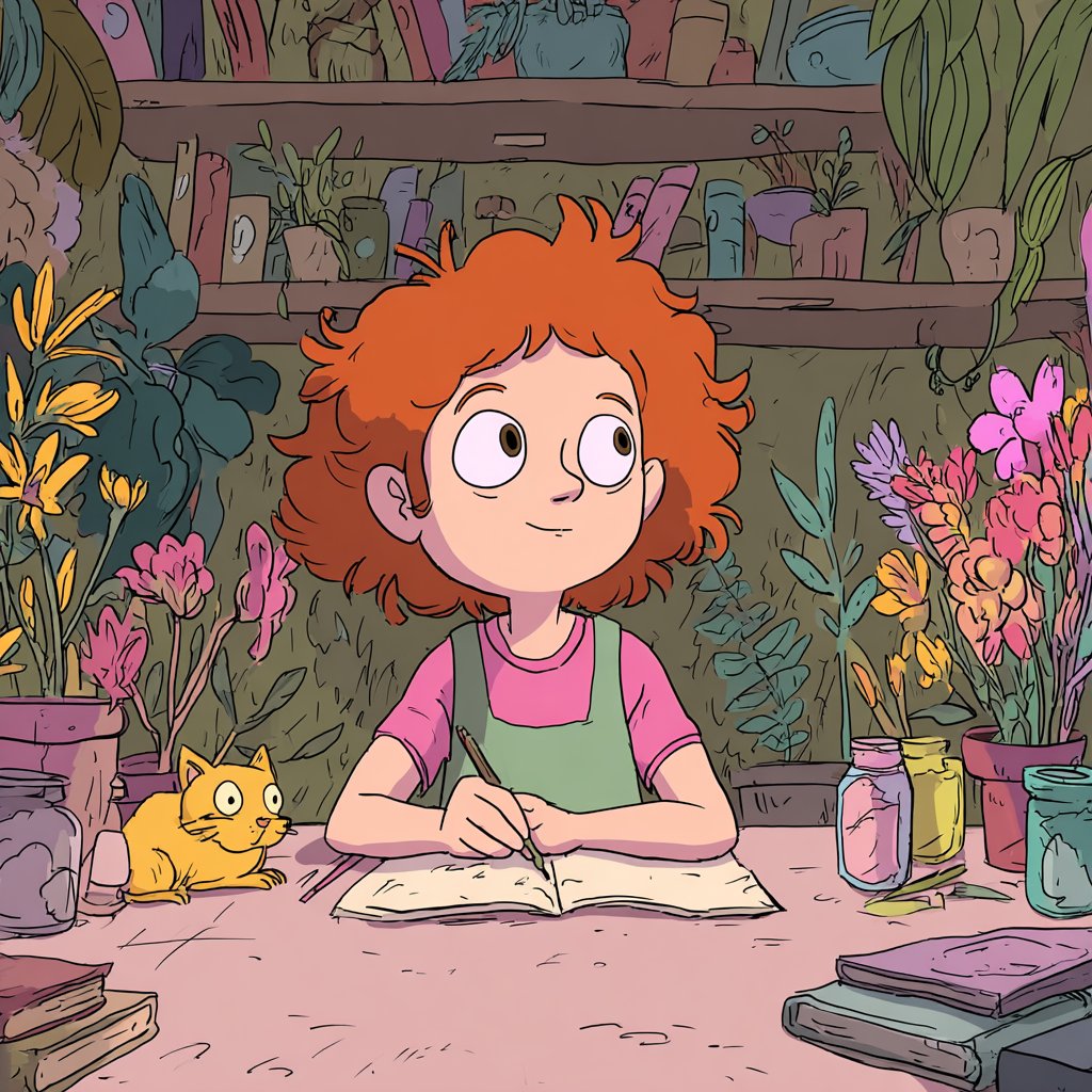 Cozy Picture Book Illustration With Soft Pastels — AI result, variation 3 of 4