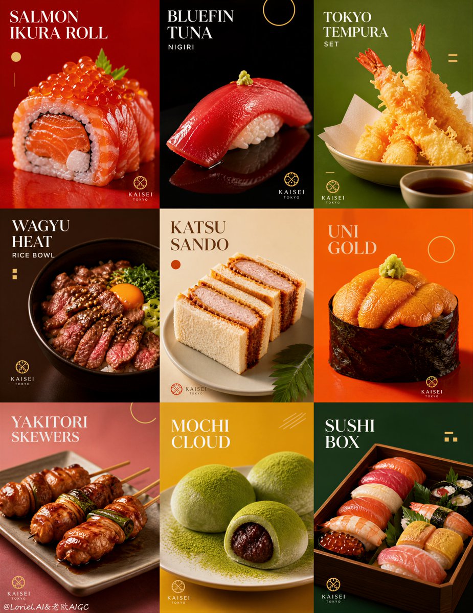 Danish Butter Cookie 3x3 Campaign Poster — AI result, variation 2 of 2