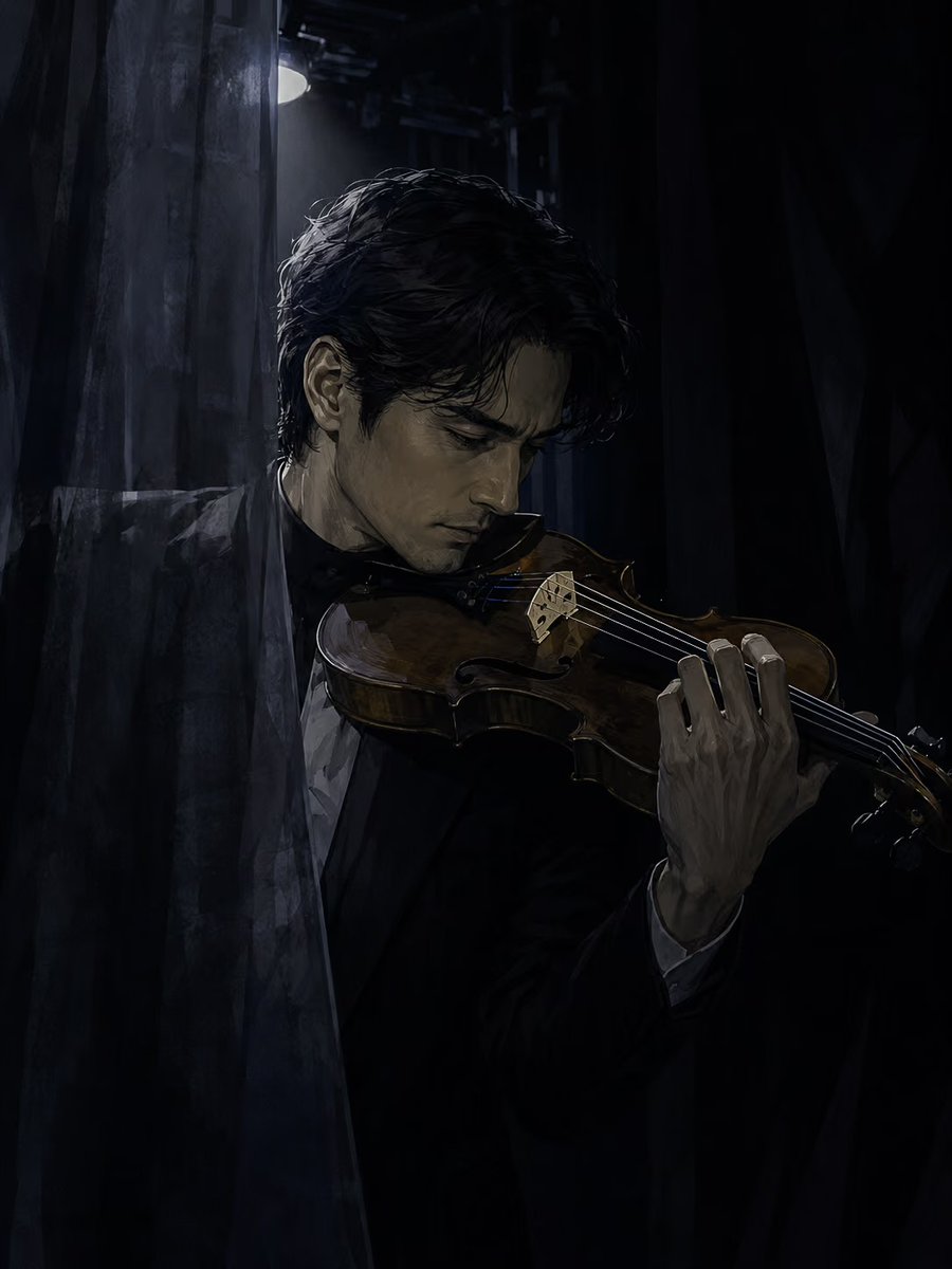 Dark Cinematic Digital Painting Prompt for Any Image — AI result, variation 3 of 4