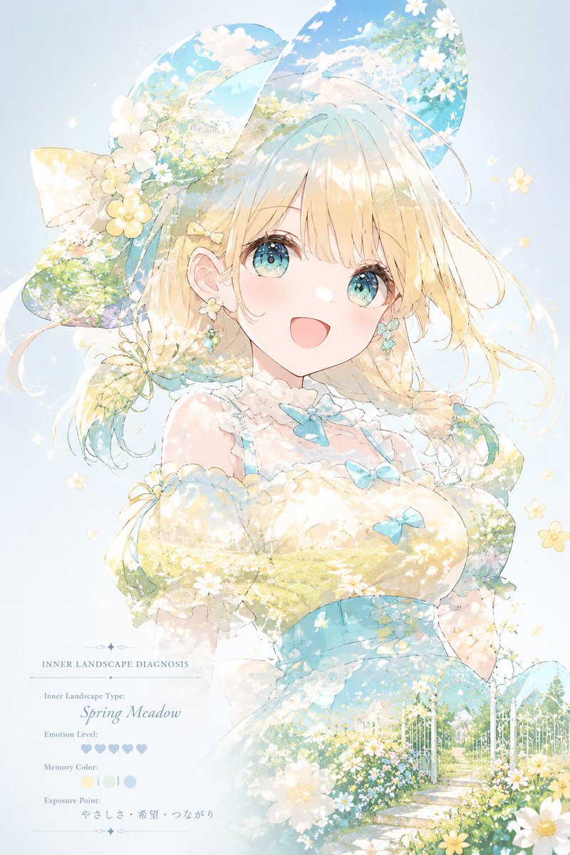 Double Exposure Character Portrait With Hidden Landscape — AI result, variation 4 of 4