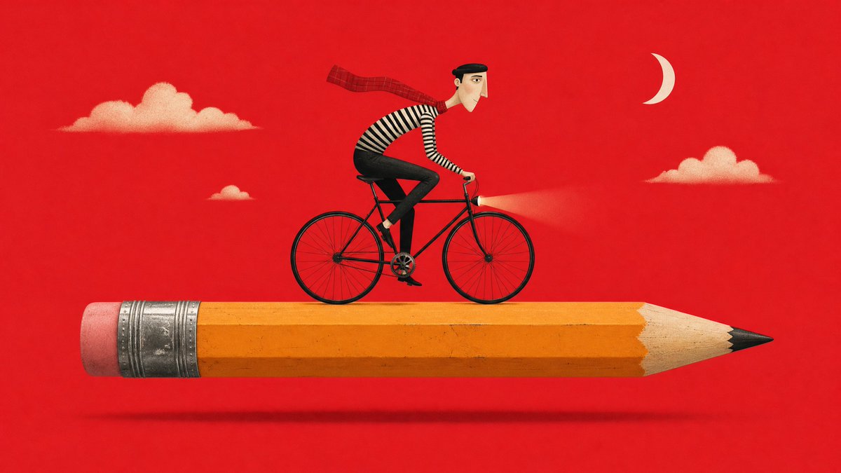 Dreamlike Flat Vector Editorial Scene Template — AI result, variation 3 of 4