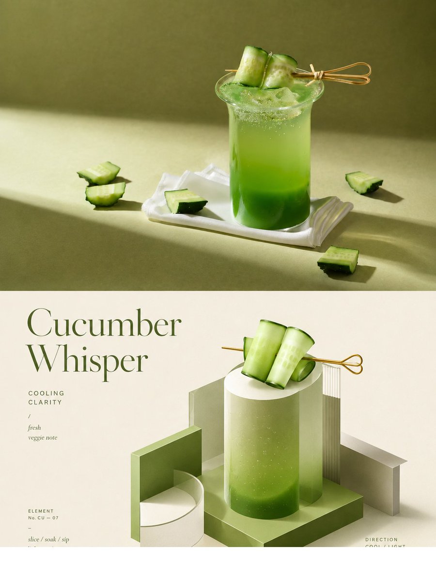 Editorial Block Poster in Soft Isometric Color — AI result, variation 3 of 4