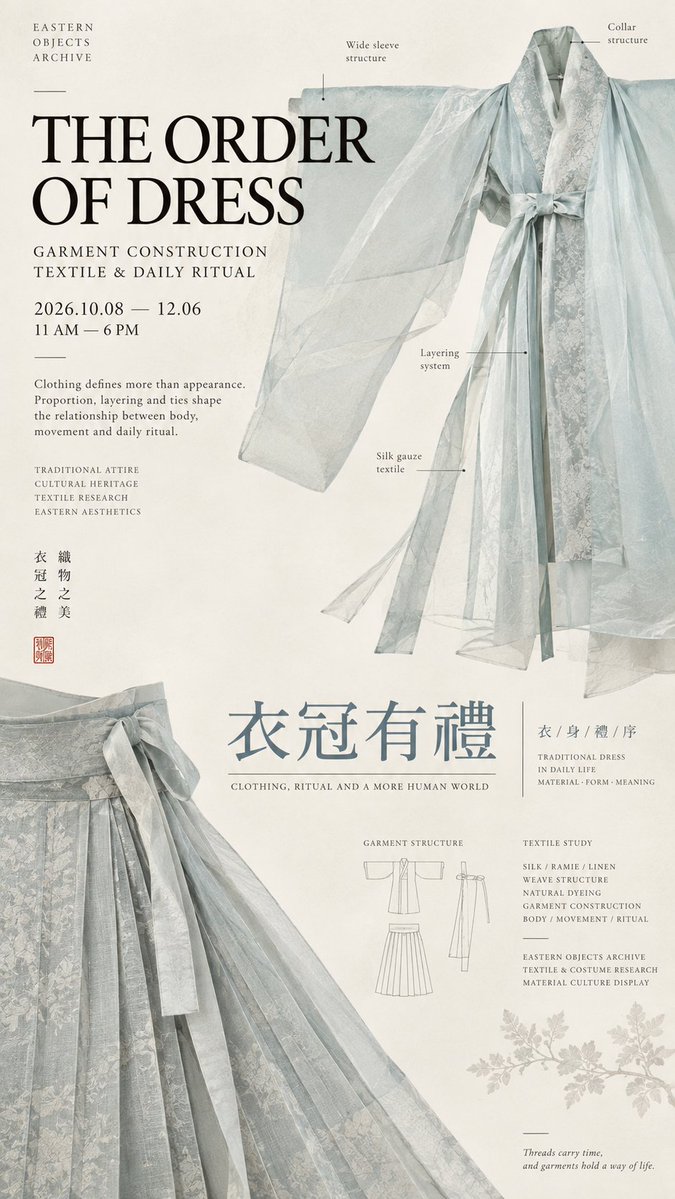 Editorial Heritage Exhibition Poster in Ivory and Stone — AI result, variation 2 of 4