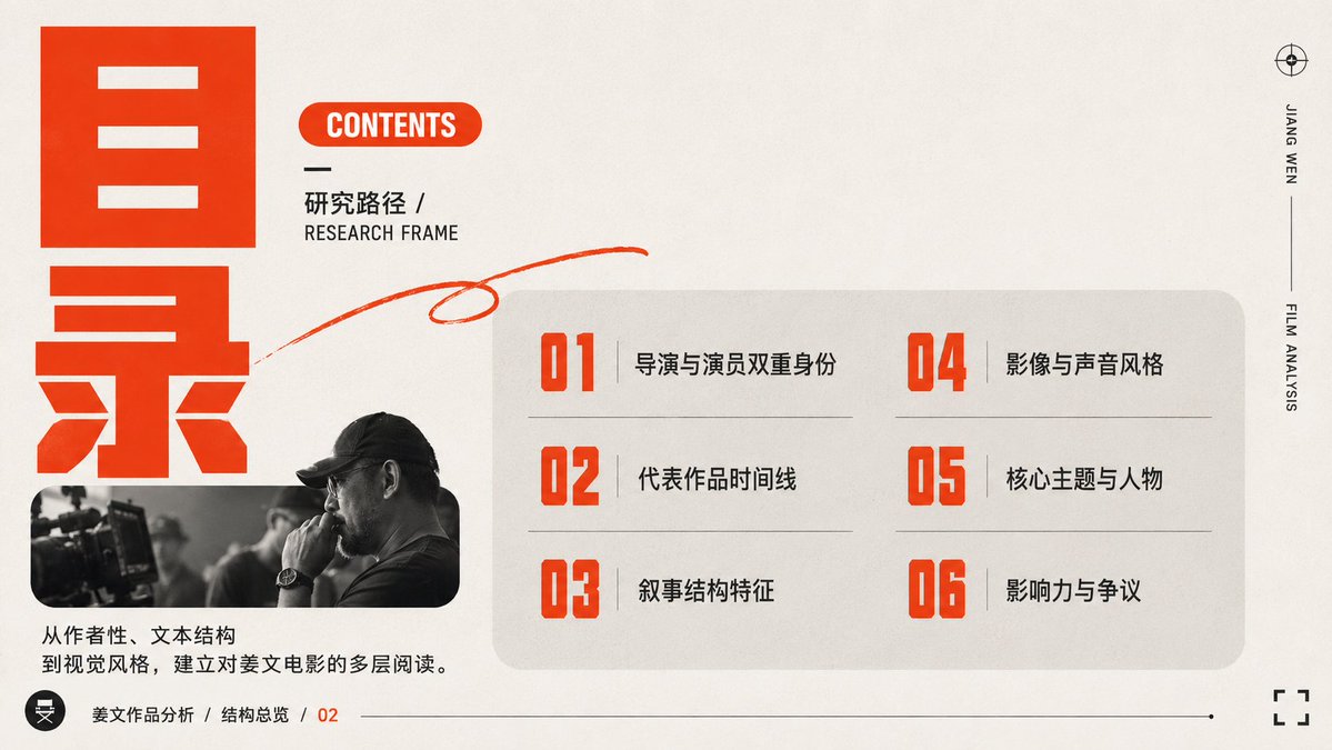 Editorial PPT Deck With Giant Condensed Headlines — AI result, variation 3 of 4