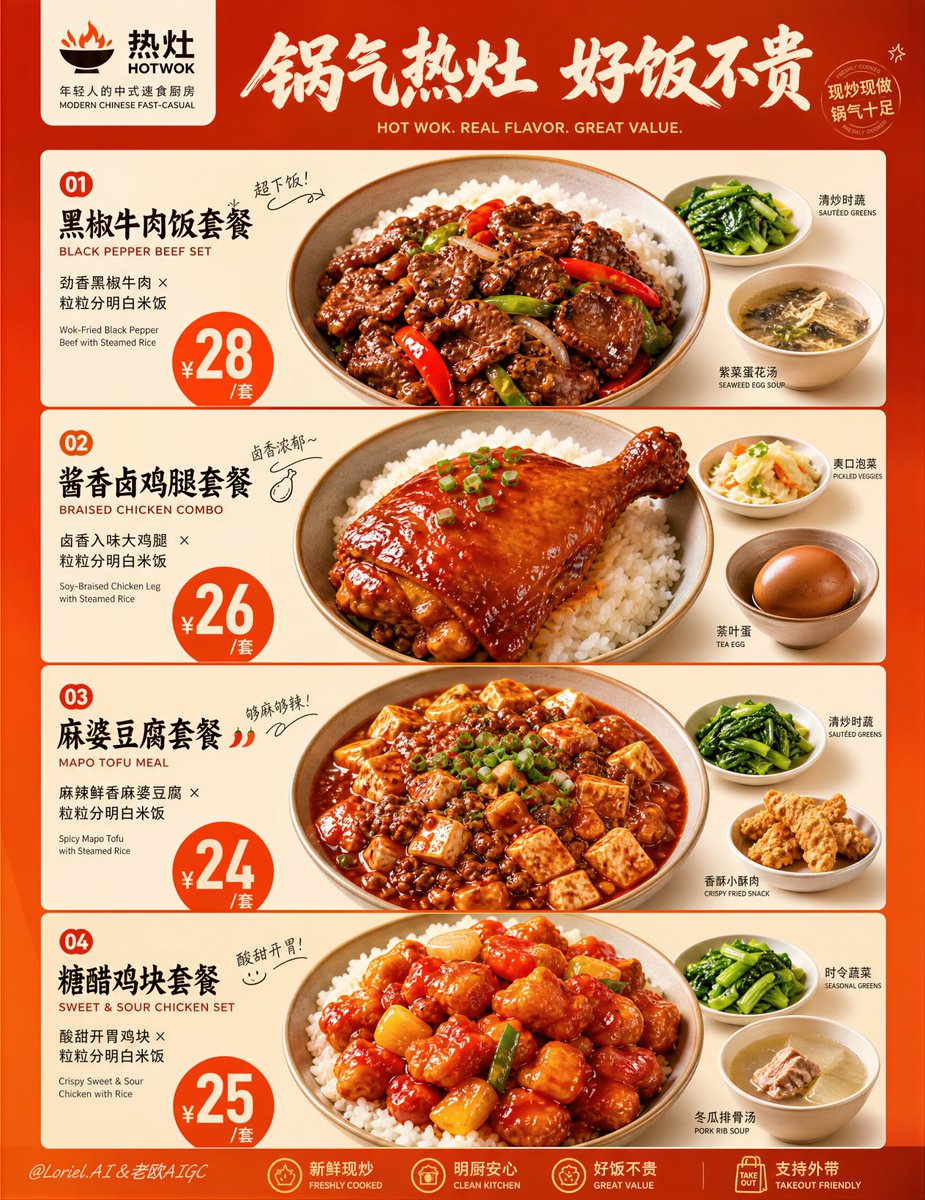 Fast-Food Burger Campaign Poster Grid — AI result, variation 2 of 2