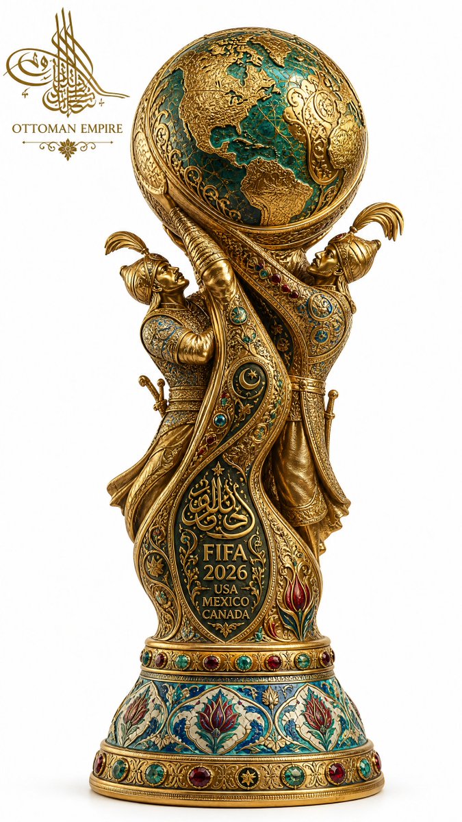 FIFA Trophy Reimagined in Historical Styles — AI result, variation 2 of 4