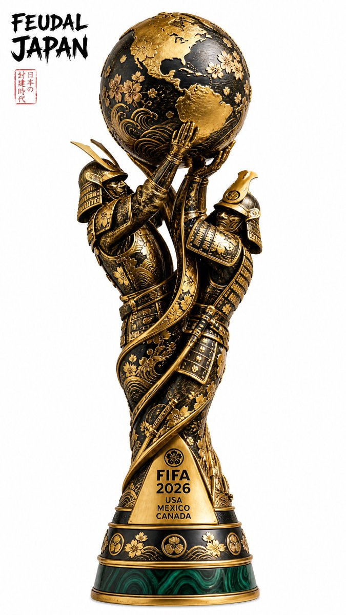 FIFA Trophy Reimagined in Historical Styles — AI result, variation 4 of 4