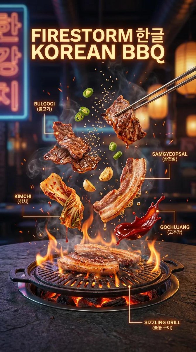 Floating Butter Chicken Food Poster in Cinematic Style — AI result, variation 2 of 3