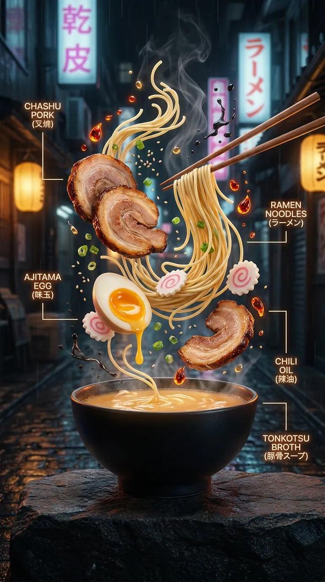 Floating Butter Chicken Food Poster in Cinematic Style — AI result, variation 3 of 3