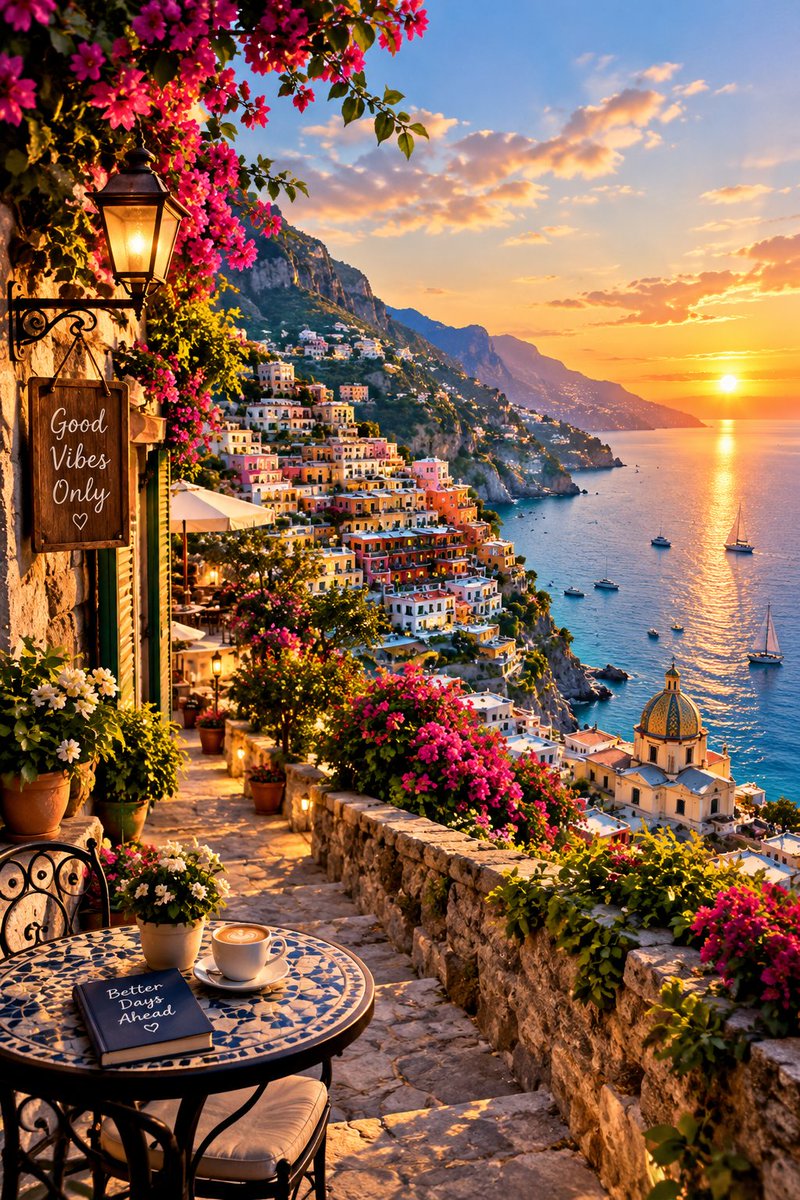 Four Destinations Miniature Travel Diorama Poster — AI result, variation 3 of 4