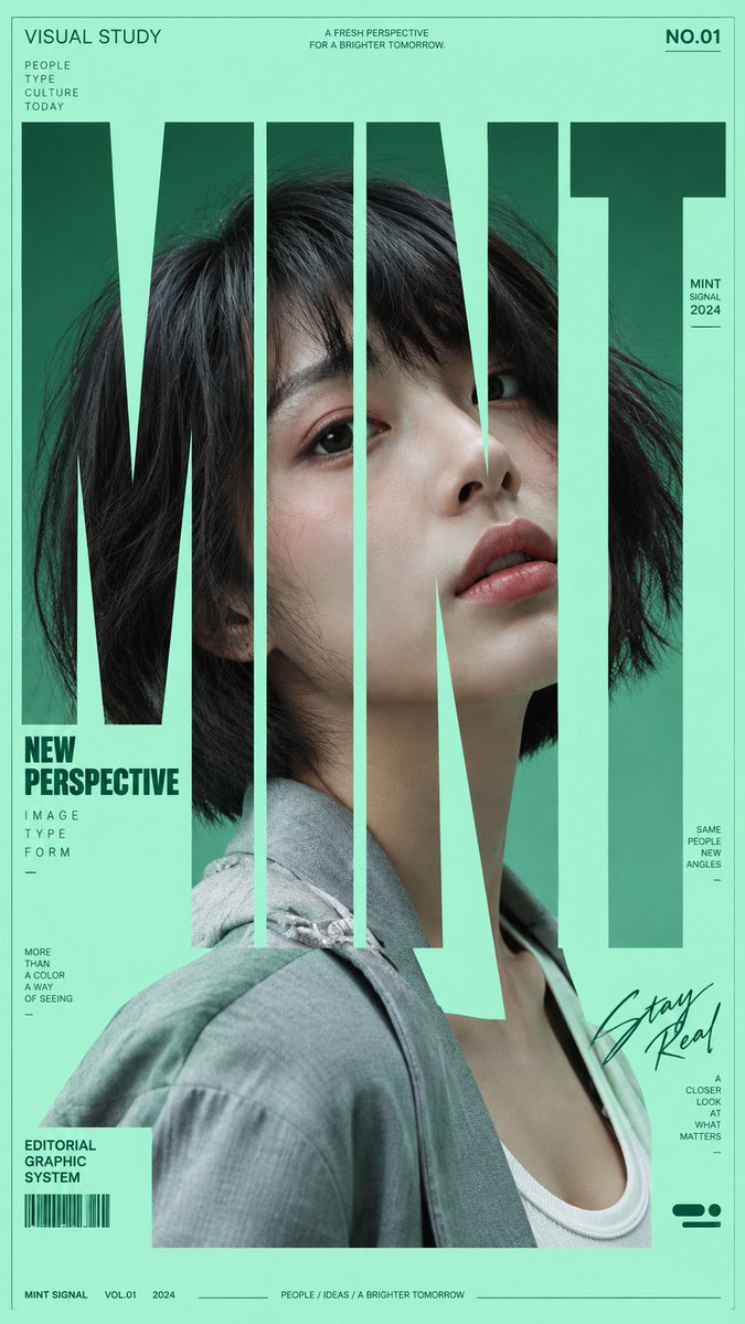 Four-Poster Fashion Editorial Series From a Portrait — AI result, variation 4 of 4