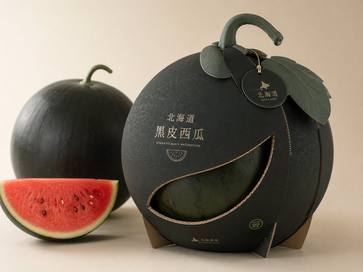 Fruit-Shaped Eco Paper Packaging Concept — AI result, variation 4 of 4