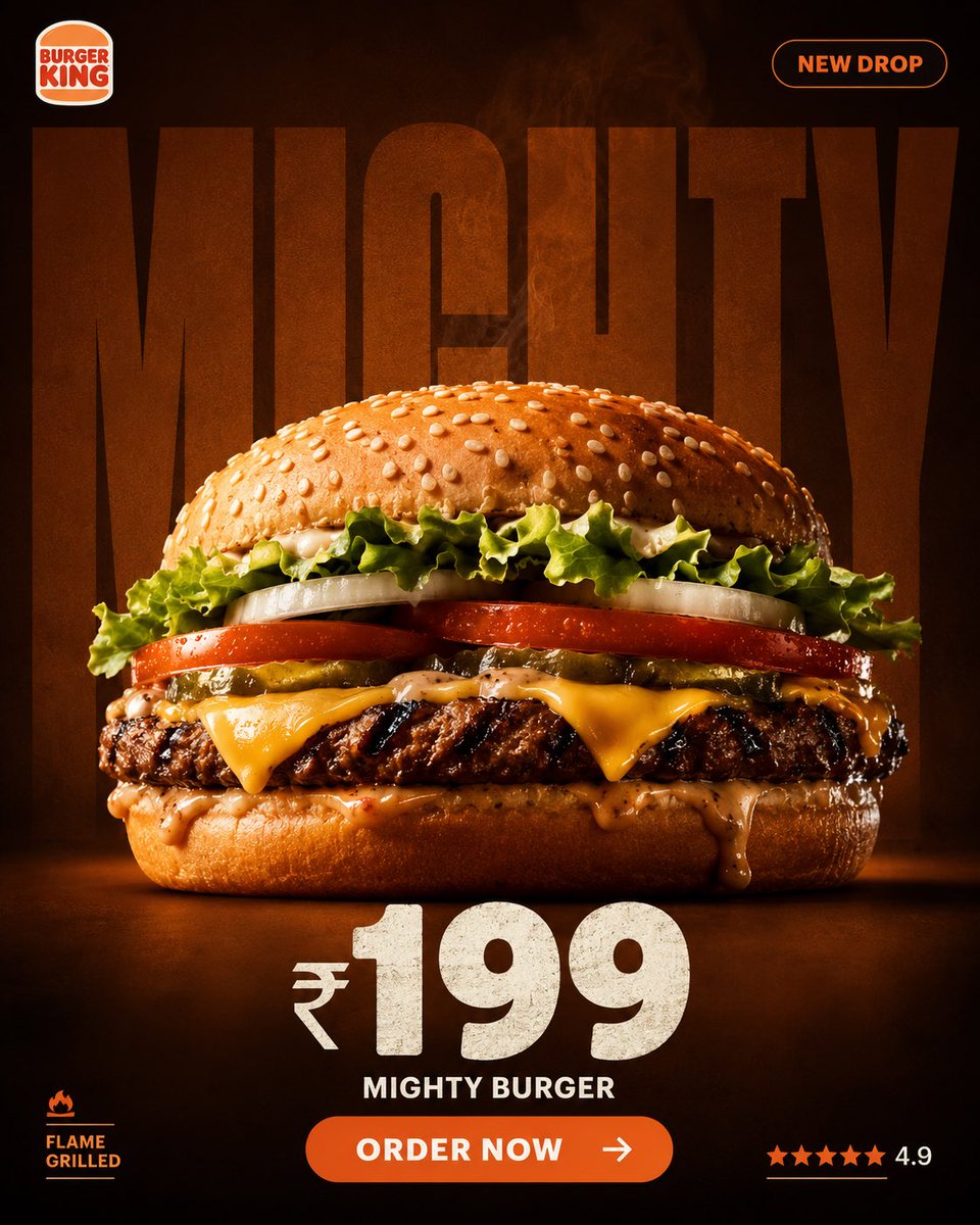 Giant Footlong Sandwich Hero Ad Poster — AI result, variation 2 of 4