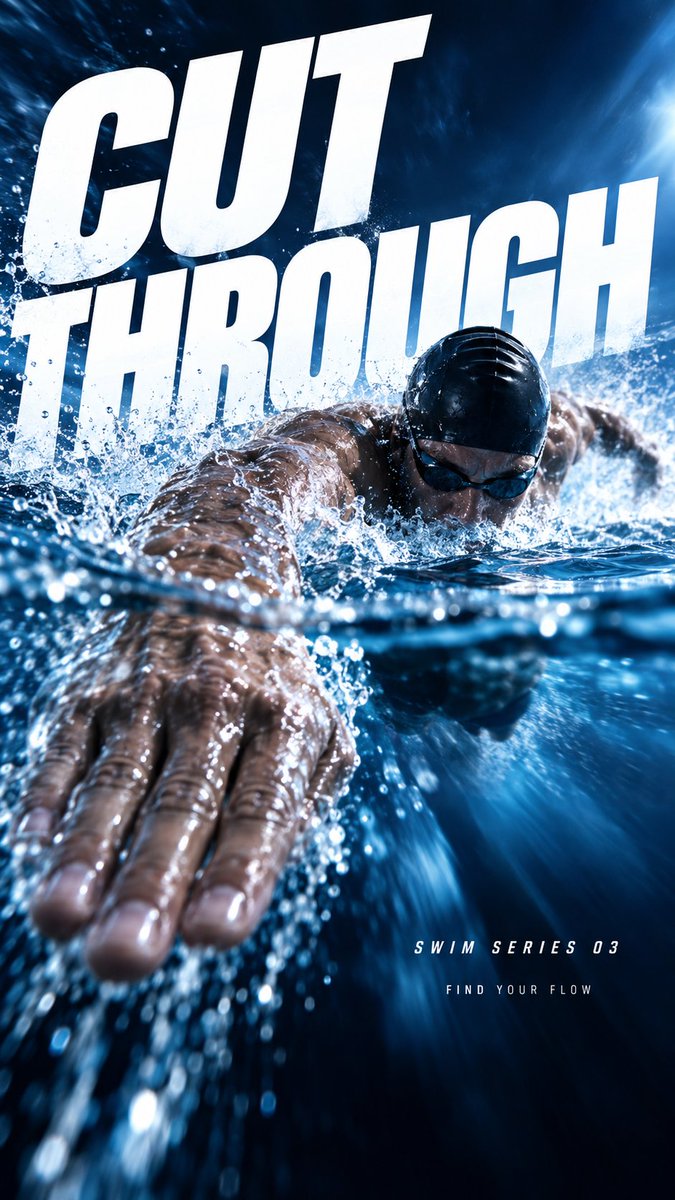 Giant Foreground Cyclist Poster in Vertical Format — AI result, variation 3 of 4