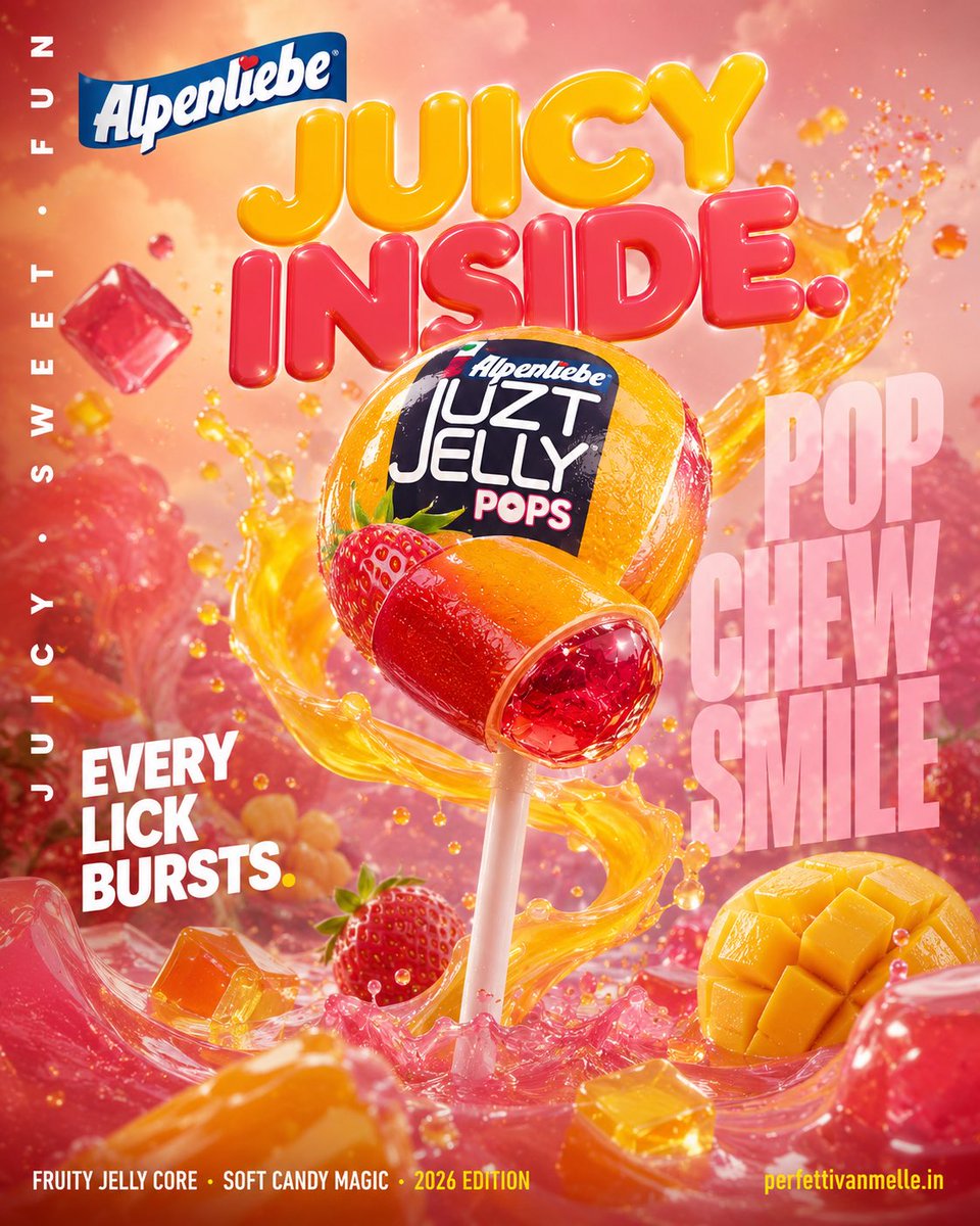 Glossy Chupa Chups Lollipop Billboard Poster — AI result, variation 2 of 4