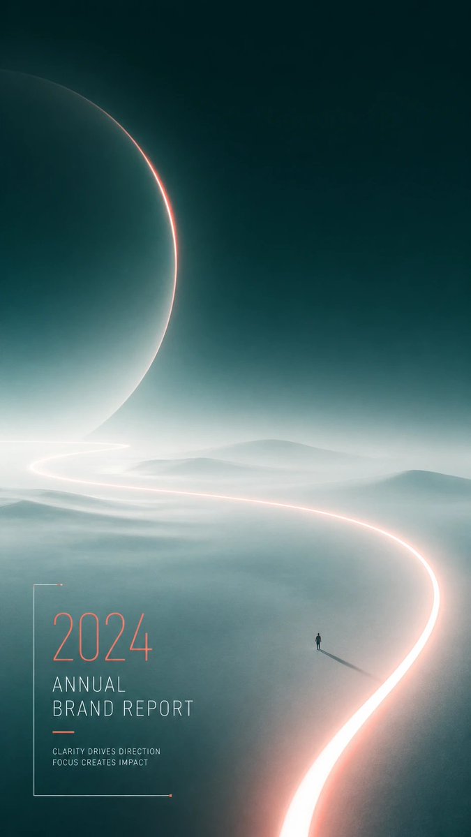 Glowing Path Poster with Vast Negative Space — AI result, variation 4 of 4