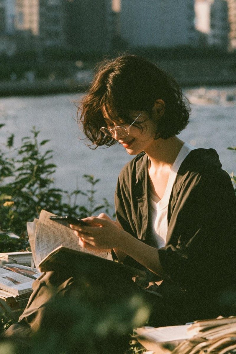 Golden Hour Garden Portrait in Film Style — AI result, variation 3 of 4