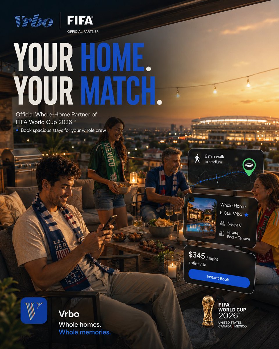 Golden-Hour Travel Ad Poster for World Cup 2026 — AI result, variation 2 of 4