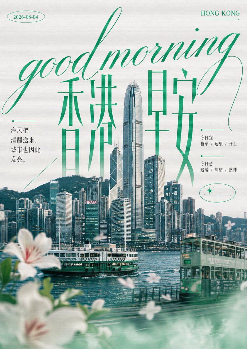 Ten bright posters, one per city, where oversized script type crosses tall narrow Chinese characters over fine horizontal scan lines. Each city brings its own…