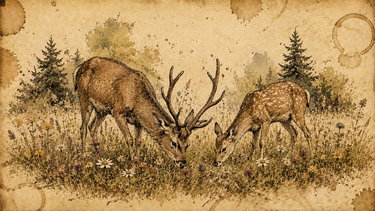Hand-Drawn Ink and Watercolor Sketch — AI result, variation 2 of 4