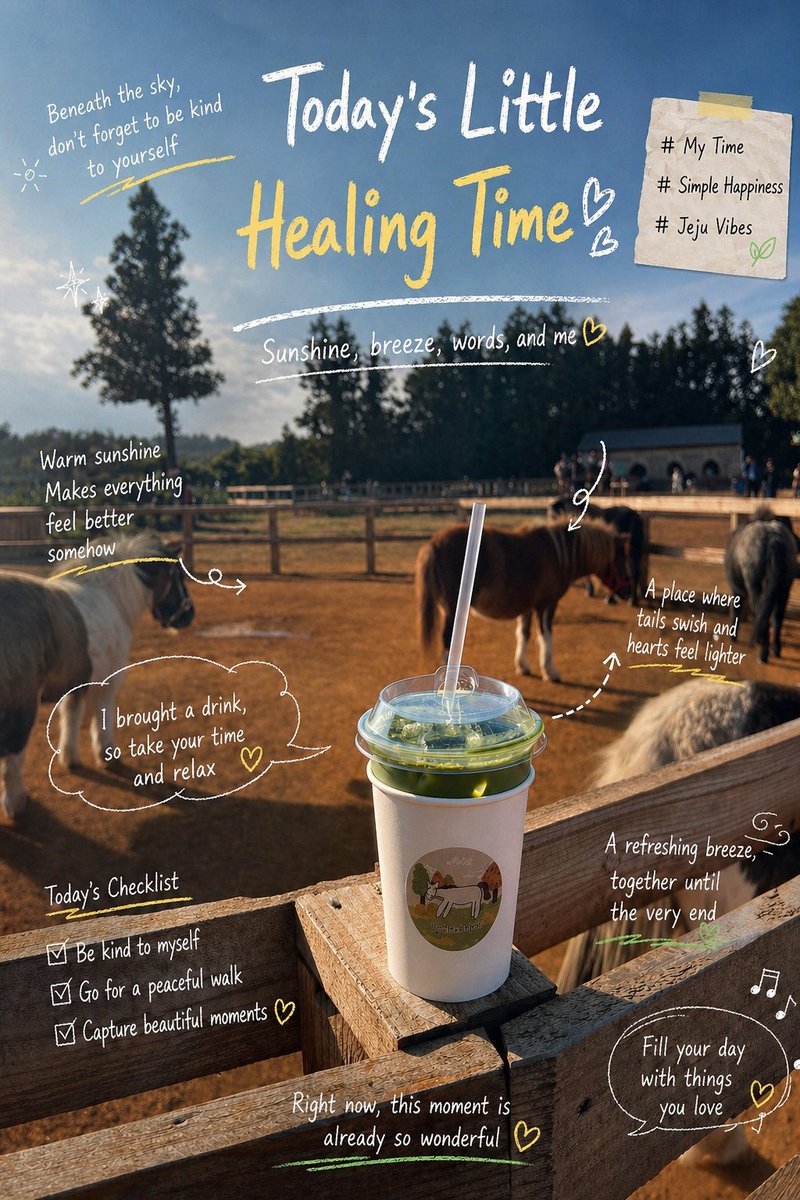 Handwritten Magazine Layout With Sticky Notes — AI result, variation 2 of 3
