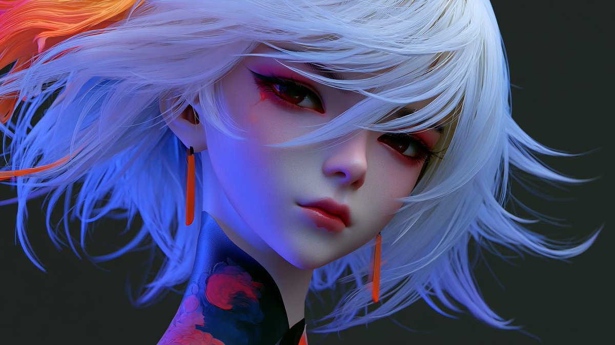High-Stylization Style Reference Image — AI result, variation 3 of 3