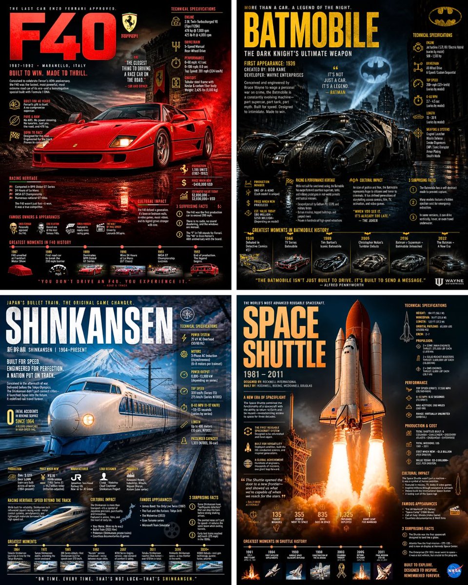 A tall editorial poster built around one dramatic photograph that fills the whole frame, with oversized type and layered spec notes floating over it. The…