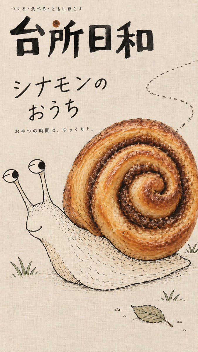 Japanese Food Magazine Cover With Hand-Drawn Illustration — AI result, variation 2 of 4