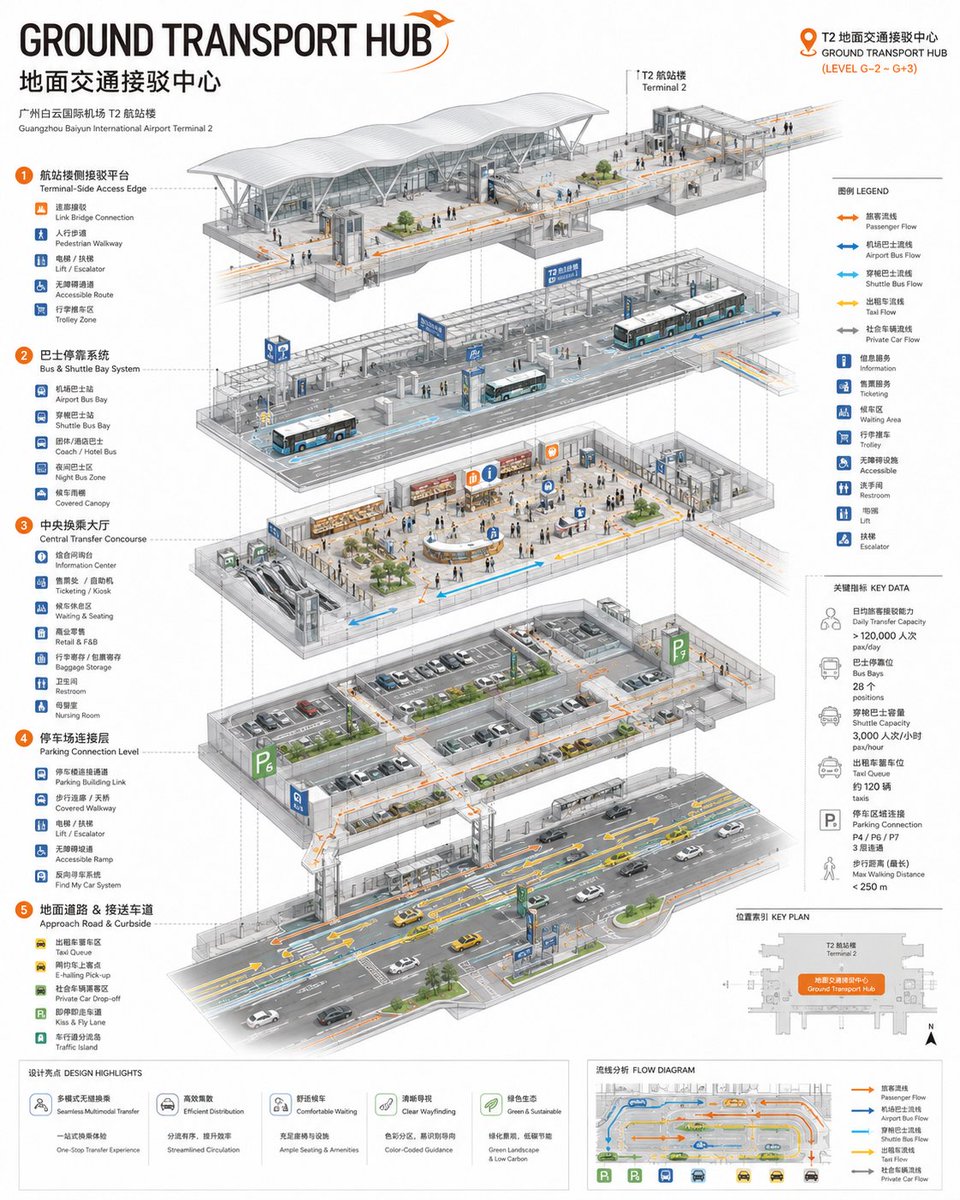 Layered Axonometric Space Diagram in Clean White — AI result, variation 2 of 4