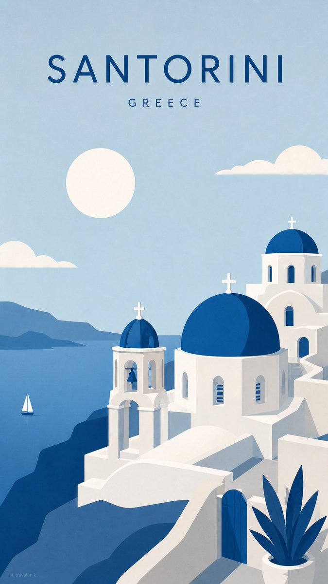 Layered Paper Cut City Travel Poster — AI result, variation 2 of 4