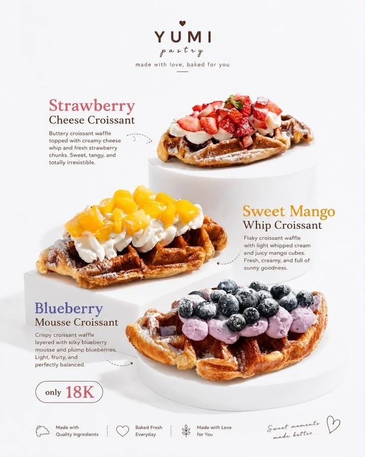 Layered Product Display Ad With Price Label — AI result, variation 2 of 3
