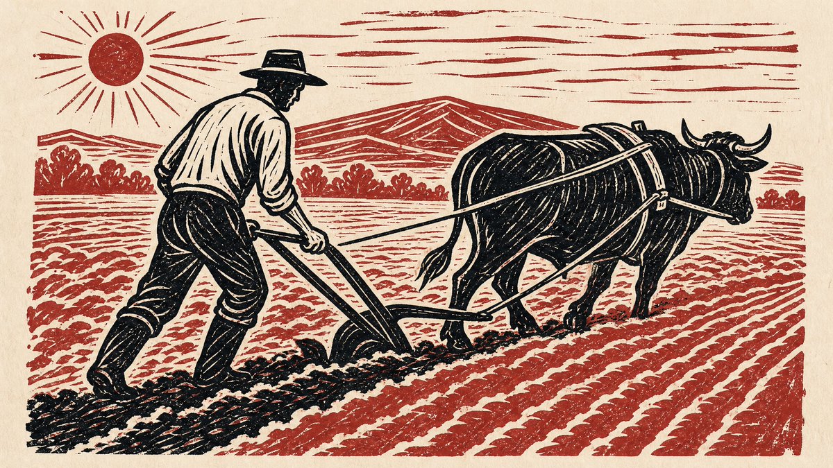 Linocut Print Illustration in Folk-Art Style — AI result, variation 3 of 4