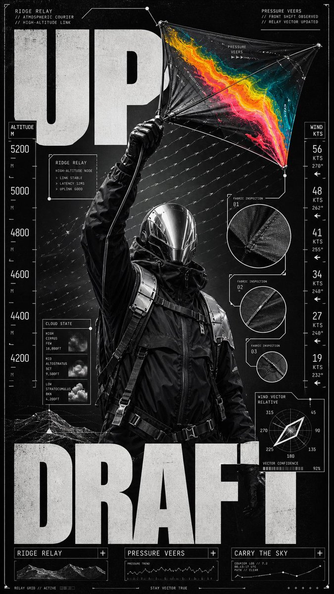 Liquid Metal Figure Editorial Poster in Monochrome — AI result, variation 4 of 4